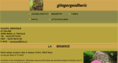 Desktop Screenshot of gitegorgesdheric.fr